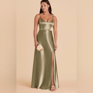 Birdy Grey Shiny Jay Moss Green Dress!